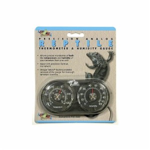 Zoomed Dual Thermometer / Humidity Gauge